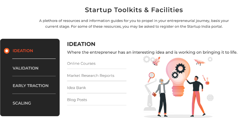 Startup Toolkits & Facilities